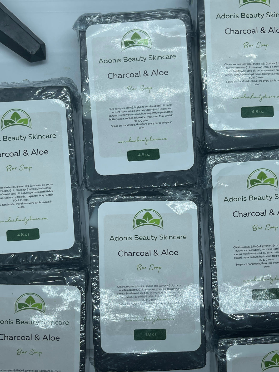 Charcoal Aloe Bar Soap